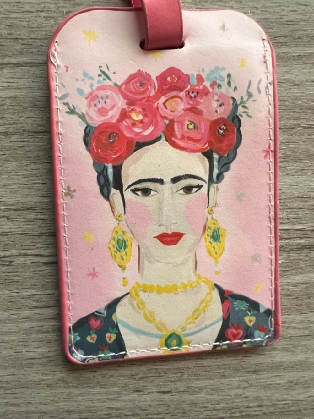 Frida Kahlo Luggage Tag